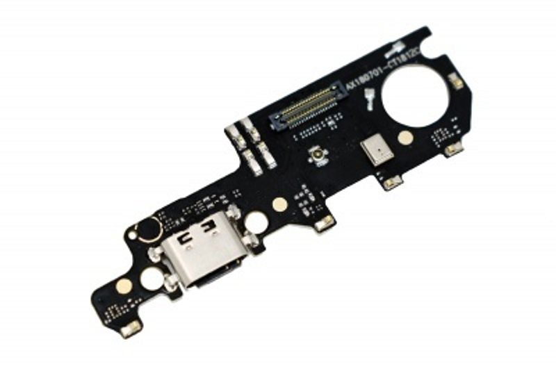 Нижняя плата для Xiaomi Mi Max 3 с разъемом зарядки (usb) и микрофоном