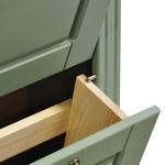 Тумба для обуви Неаполь 87х169х21 из сосны, эвкалипт