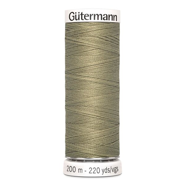 Нитки универсальные Gutermann Sew-all 100 (200 метров), 5 кат. | 258 умеренно-болотный