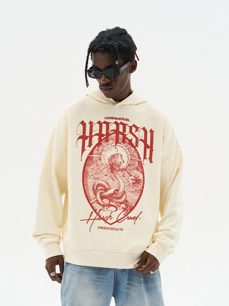 Худи HARSHandCRUEL "Myth" Oversized Hoodie