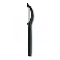 Victorinox - Овощечистка вертикальная с зубцами, черная. / артикул   76075  / GTIN 7611160001481