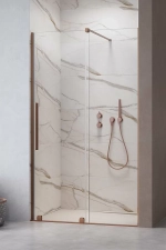 Душевая дверь Radaway Furo Brushed Copper DWJ 120 стекло прозраное/профиль брашированная медь