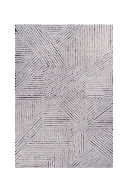 Шерстяной стираемый ковер Lorena Canals Black Chia L (170 x 240 см)