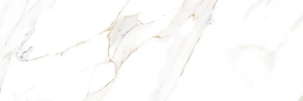 Настенная плитка ALMA Ceramica TWU93UMB00R Umberto 90x30 белая глянцевая под камень