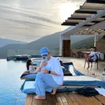 Брюки Смерч #4 Вельветовые Голубые