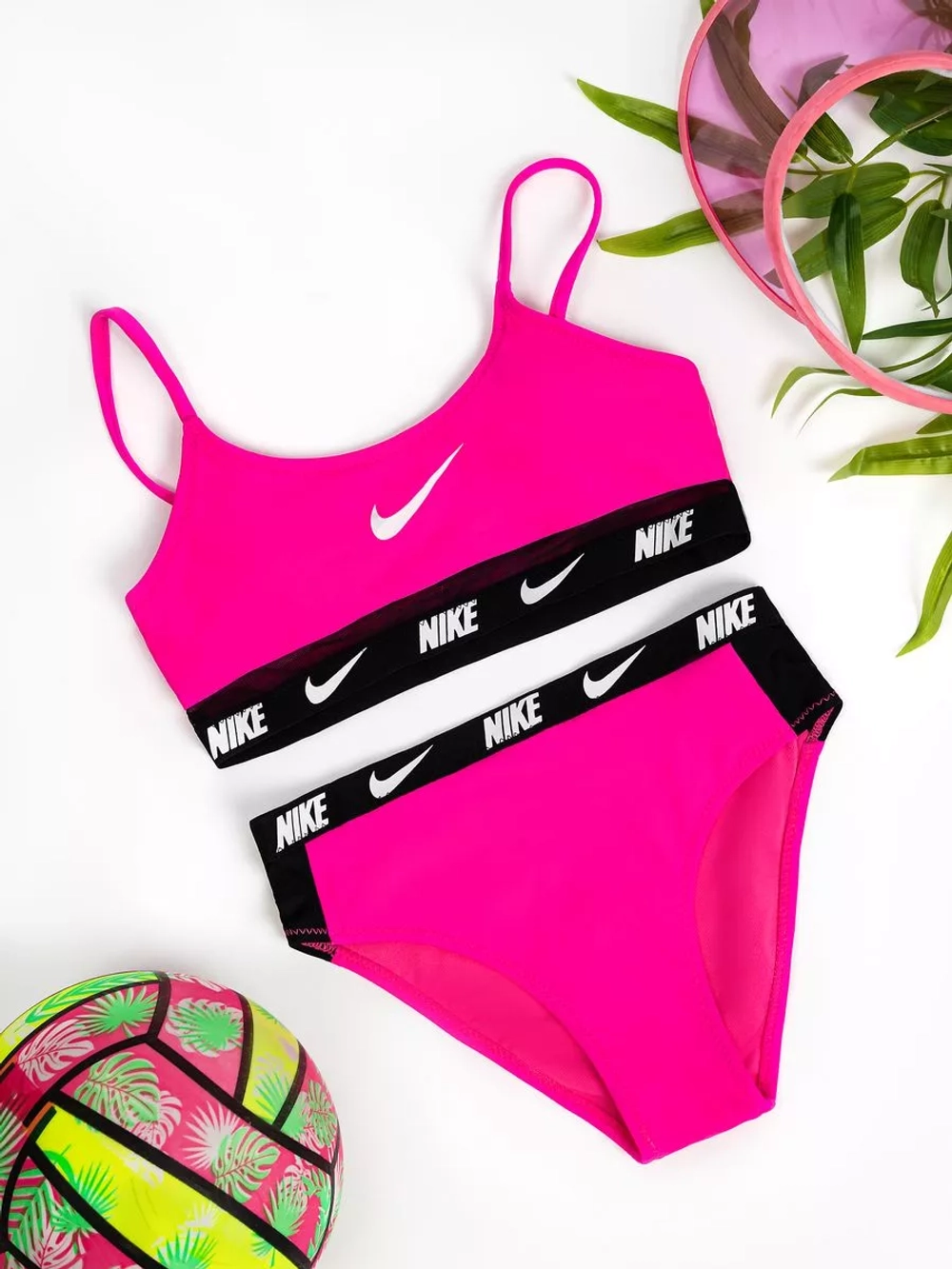 купальник раздельный с стопом спортивный для бассейна