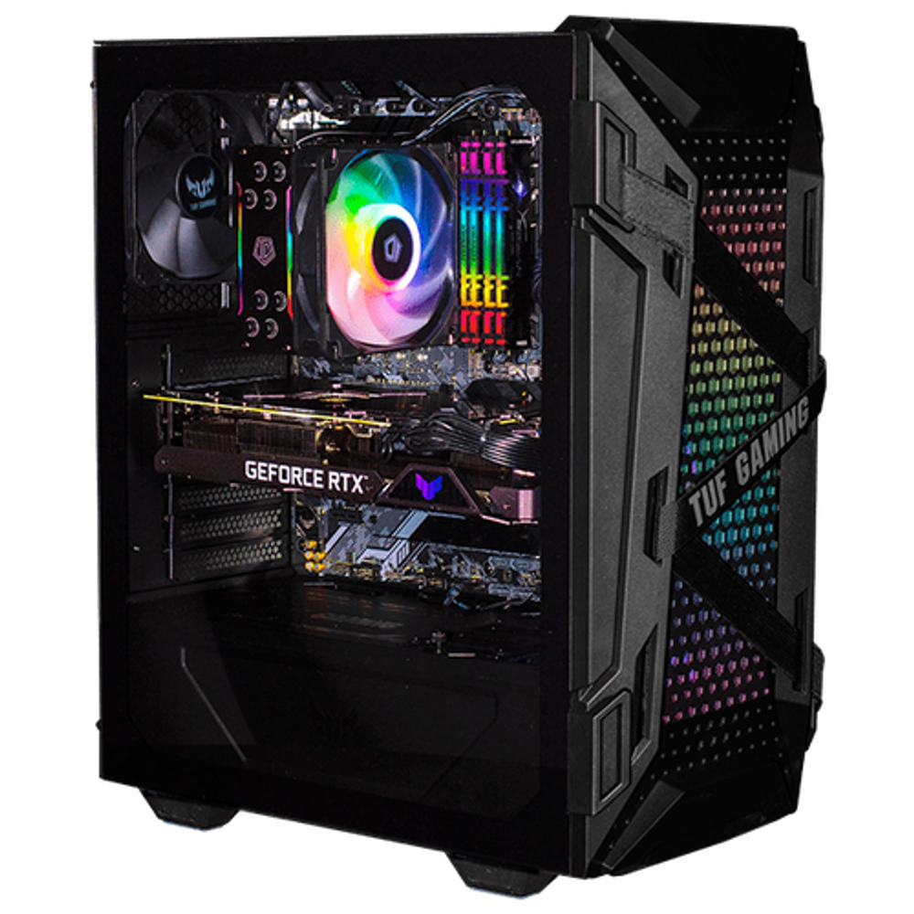 Мощный игровой компьютер (системный блок) ASUS TUF GAMING Ryzen 5 5600X 6x4600 MHz, 32Gb, 512Gb SSD +1000Gb SSD, RTX3070Ti, 750W, Win10 PRO