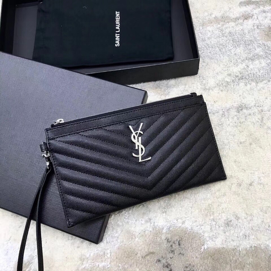 Saint Laurent Large Zipped Pouch