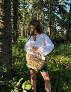 Рубашка с завязками