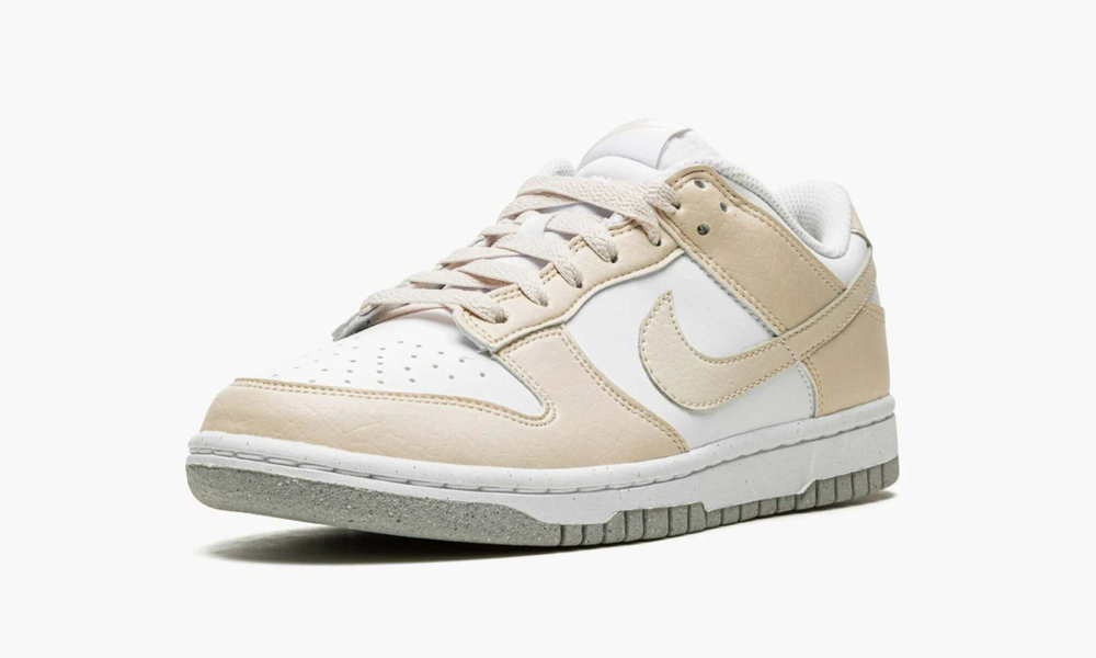 Dunk Low Next Nature WMNS "White Light Orewood Brown"