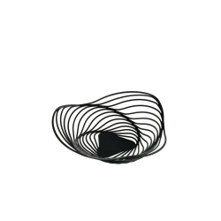 Alessi Корзина для фруктов Trinity черная