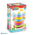 Логическая пирамидка Тарелочки-неваляшки (Орион)