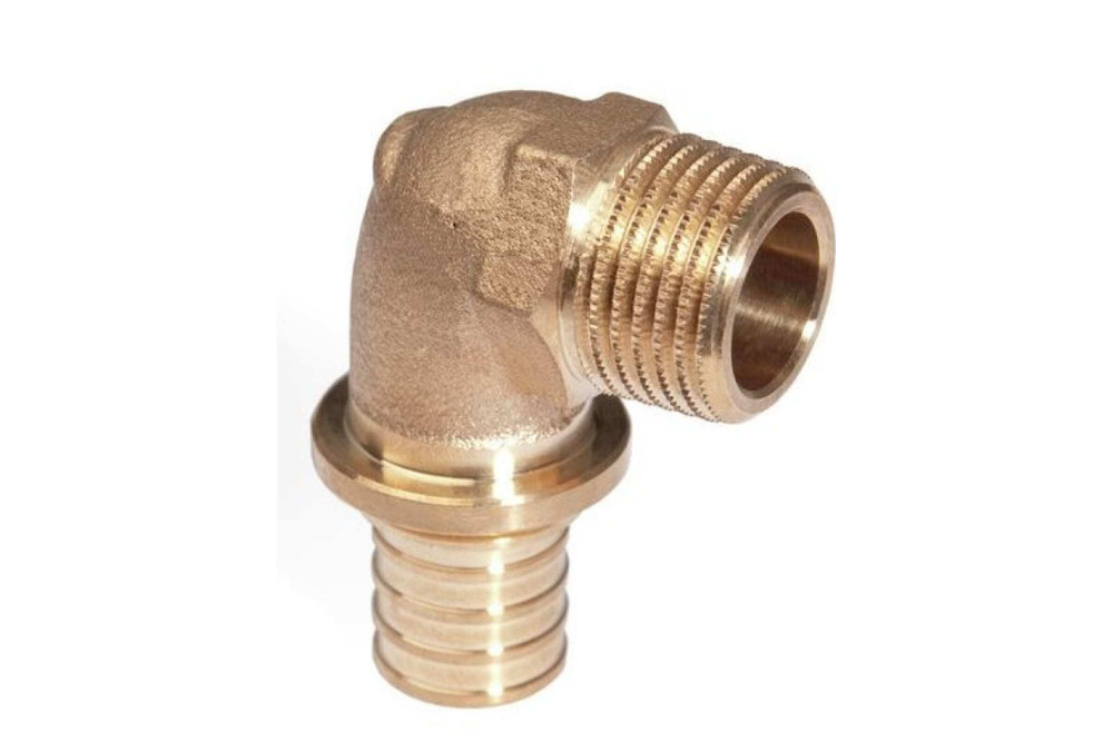 Угол надвижной В бронза REHAU 32х3/4" RX+(НР)