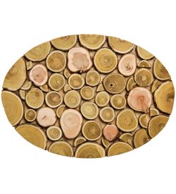 Народные промыслы ДР-503/3 Подставка под горячее, овал 25х18