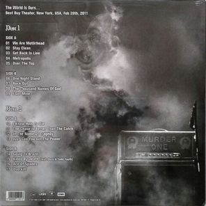 Motorhead / The World Is Ours - Vol 1 (Everywhere Further Than Everyplace Else)(Live In New York)(2LP)