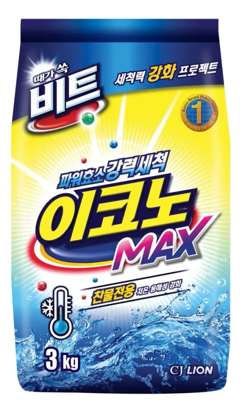 LION Концентрированный стиральный порошок LION Beat Econo Max 3 кг
