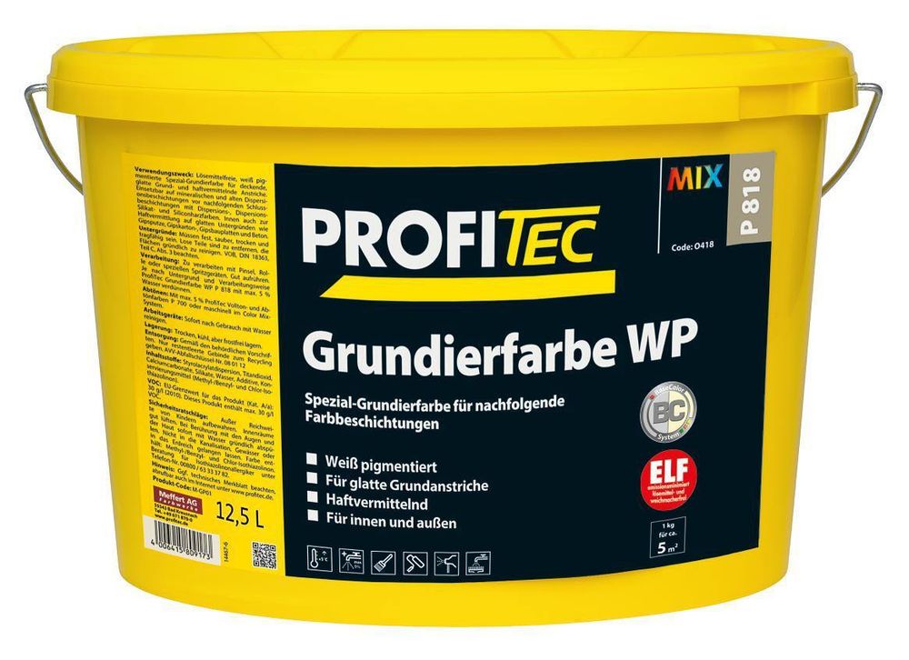 P 818 Grundierfarbe WP