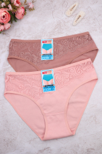 Трусы женские с кружевами р.46-52 №8652