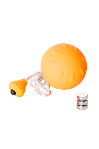 Виброяйцо оранжевое водонепроницаемое Funny Five (оранжевый) (Цвет: оранжевый)