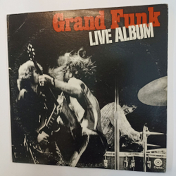Винтажная виниловая пластинка LP Grand Funk Live Album 2LP (USA 1972)