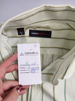 Рубашка Enrico Marinelli легкая 44/46 размер