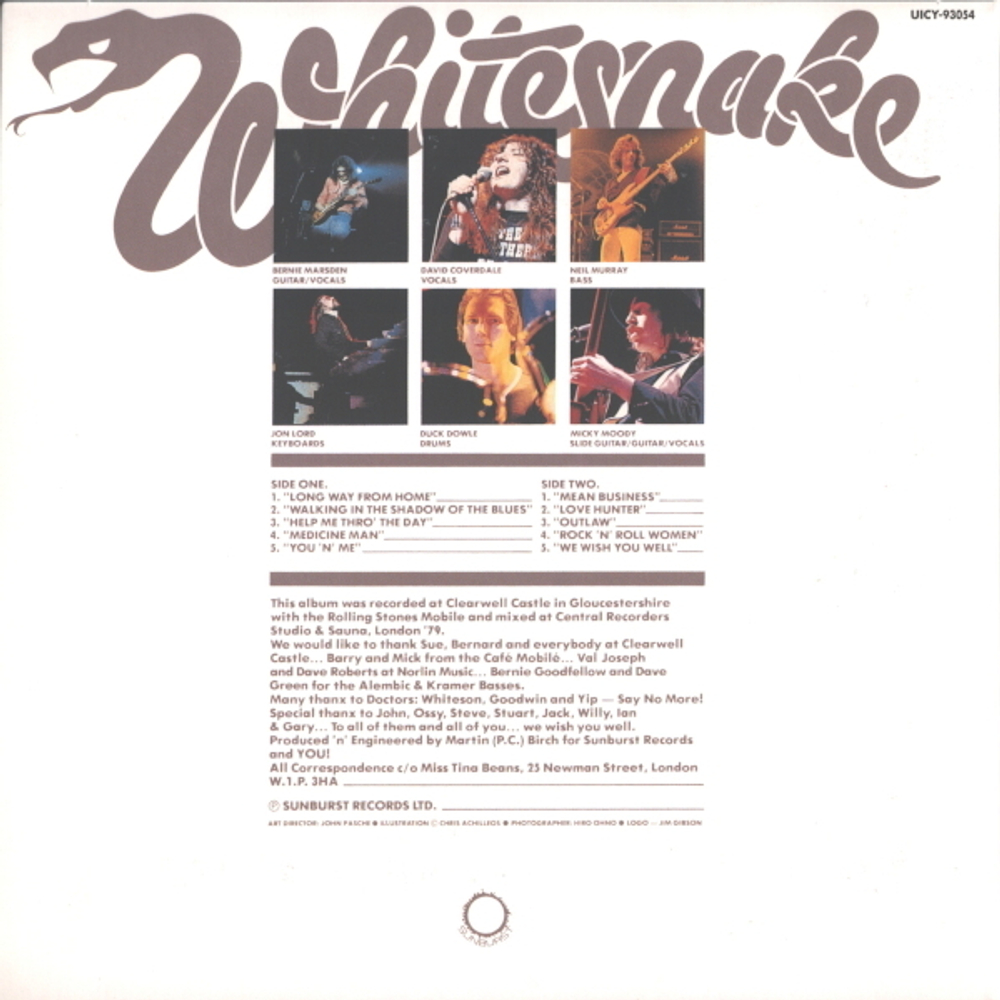 Комплект / Whitesnake (1978 - 1982)(7 Mini LP CD)