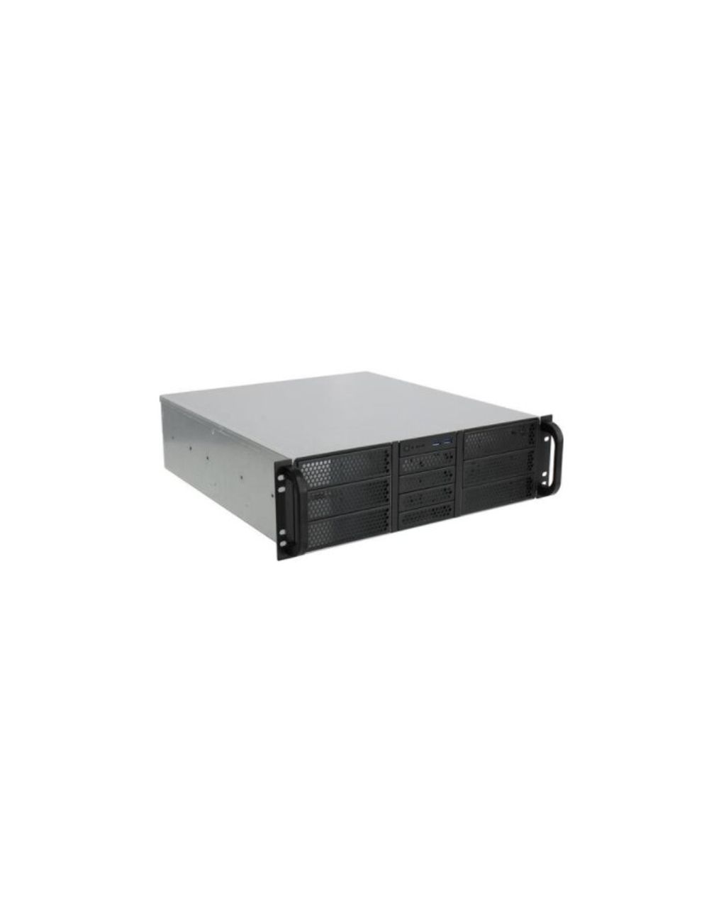 Корпус для компьютера Procase RE306-D6H4-C-48 Корпус 3U server case,6x5.25+4HDD,черный,без блока питания,глубина 480мм,MB CEB 12"x10.5"