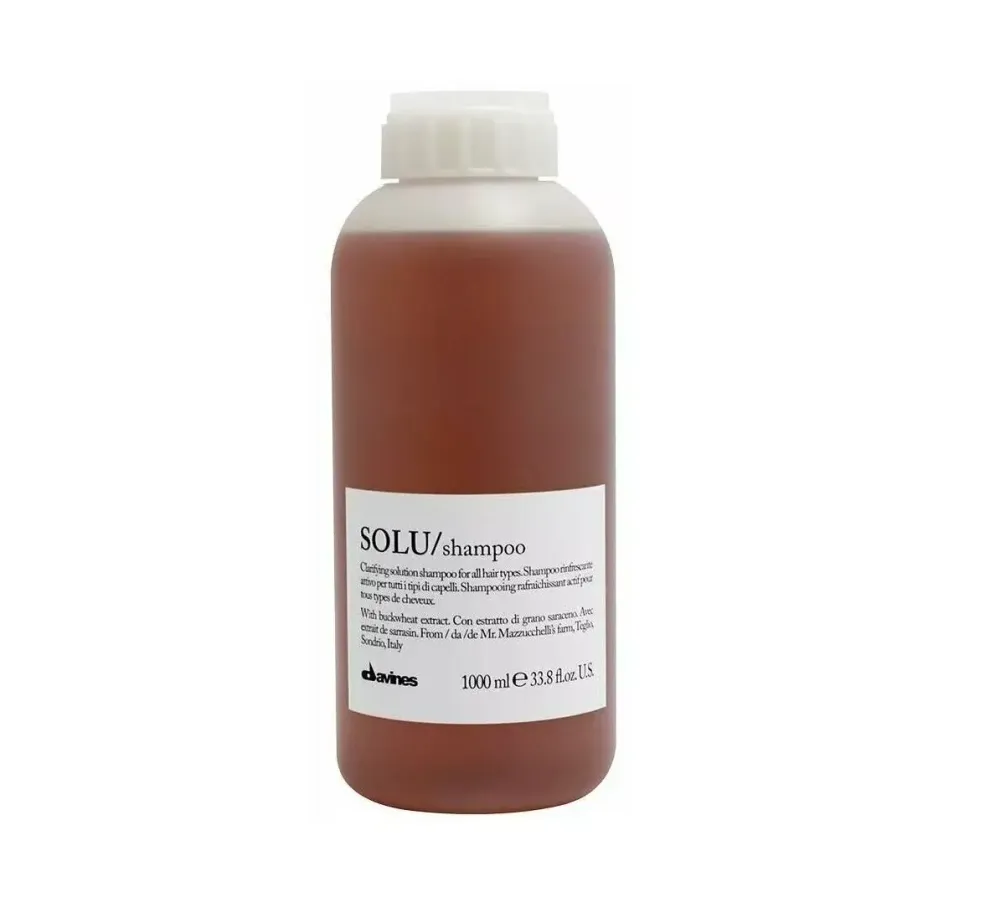 Davines SOLU Shampoo — шампунь для глубокого очищения волос