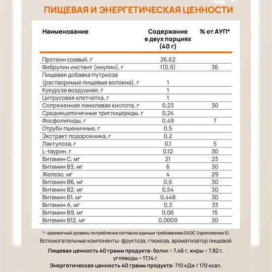 Коктейль Провитель Заряд