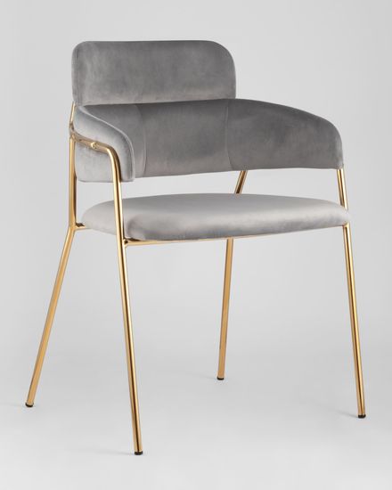 Стул Полин светло-серый 2 шт