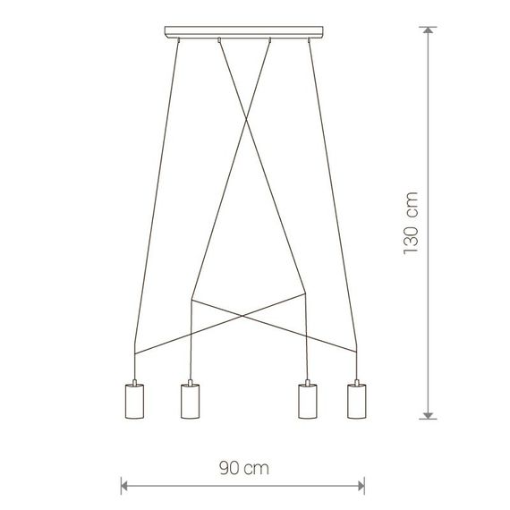 Подвесная люстра Nowodvorski Imbria 7957