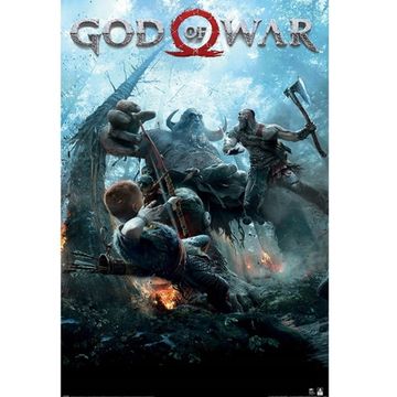 Постер PP34962 PlayStation (God of War)