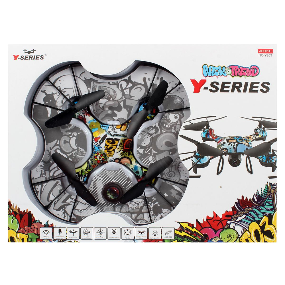 Квадрокоптер на РУ, коробка Y20T