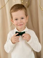 Галстук-бабочка "Изумруд" 0+