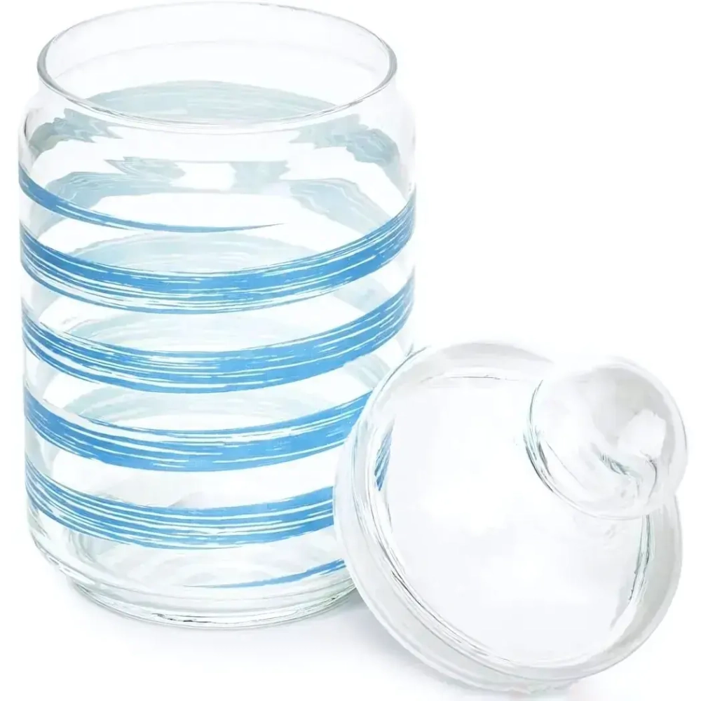 Банка для продуктов 1л «Брашмания» лайт блю Q6105