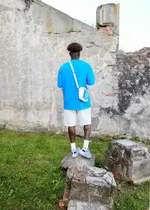 Футболка Called a Garment Re Cycle Синяя