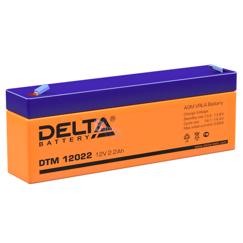 Аккумулятор Delta DTM 12022 (AGM)