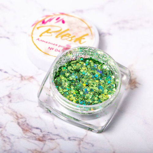 Blesk, Дизайн для ногтей "Алмазная россыпь" №04