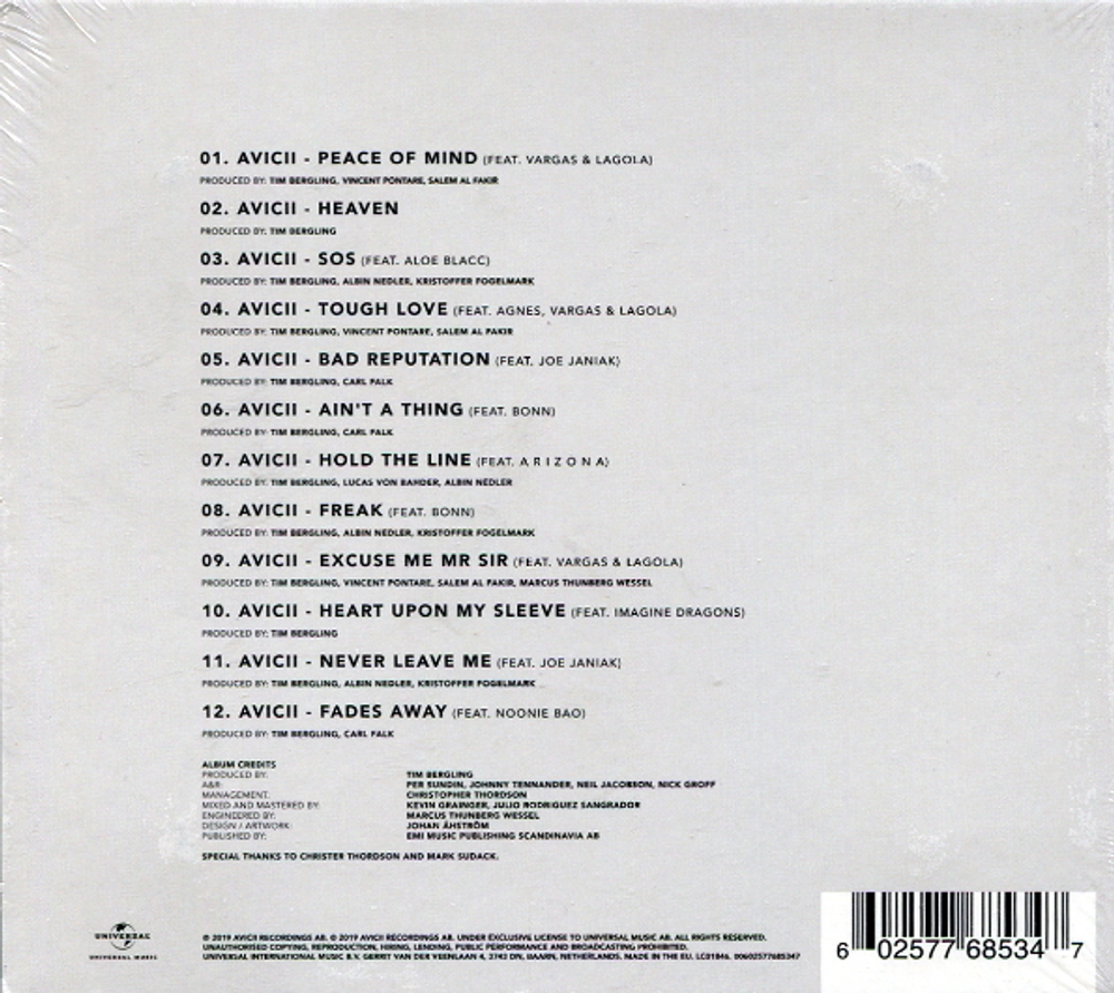 Avicii / Tim (CD)