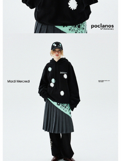 товары POCLANOS X MARDI OVERSIZED HOODY