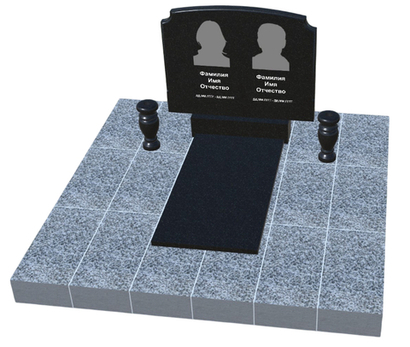 Ритуальное сооружение 1,8м*1,8м (под ключ)