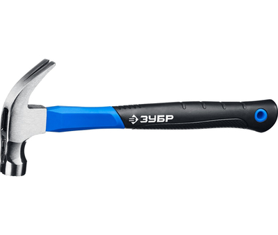 ЗУБР 450 г, столярный молоток-гвоздодёр, Профессионал (20356-450)