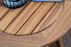 Стол садовый кофейный из акации ROUND