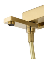 Смеситель для ванны с душем WONZON & WOGHAND CUBE 2.0, Брашированное золото (WW-88037068-BG)