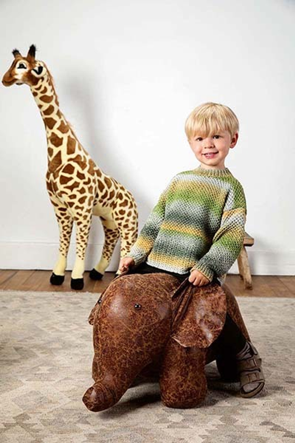 журнал "PUNTO 53 KINDER MERINO 120 DÉGRADÉ"