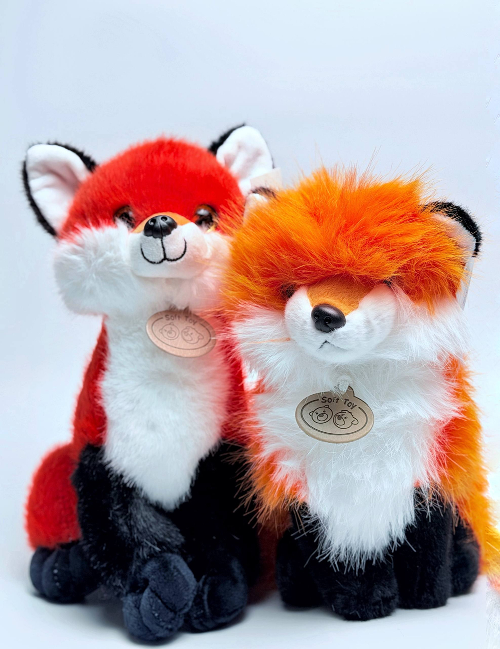 Мягкие игрушка "Лис и Пес" оптом