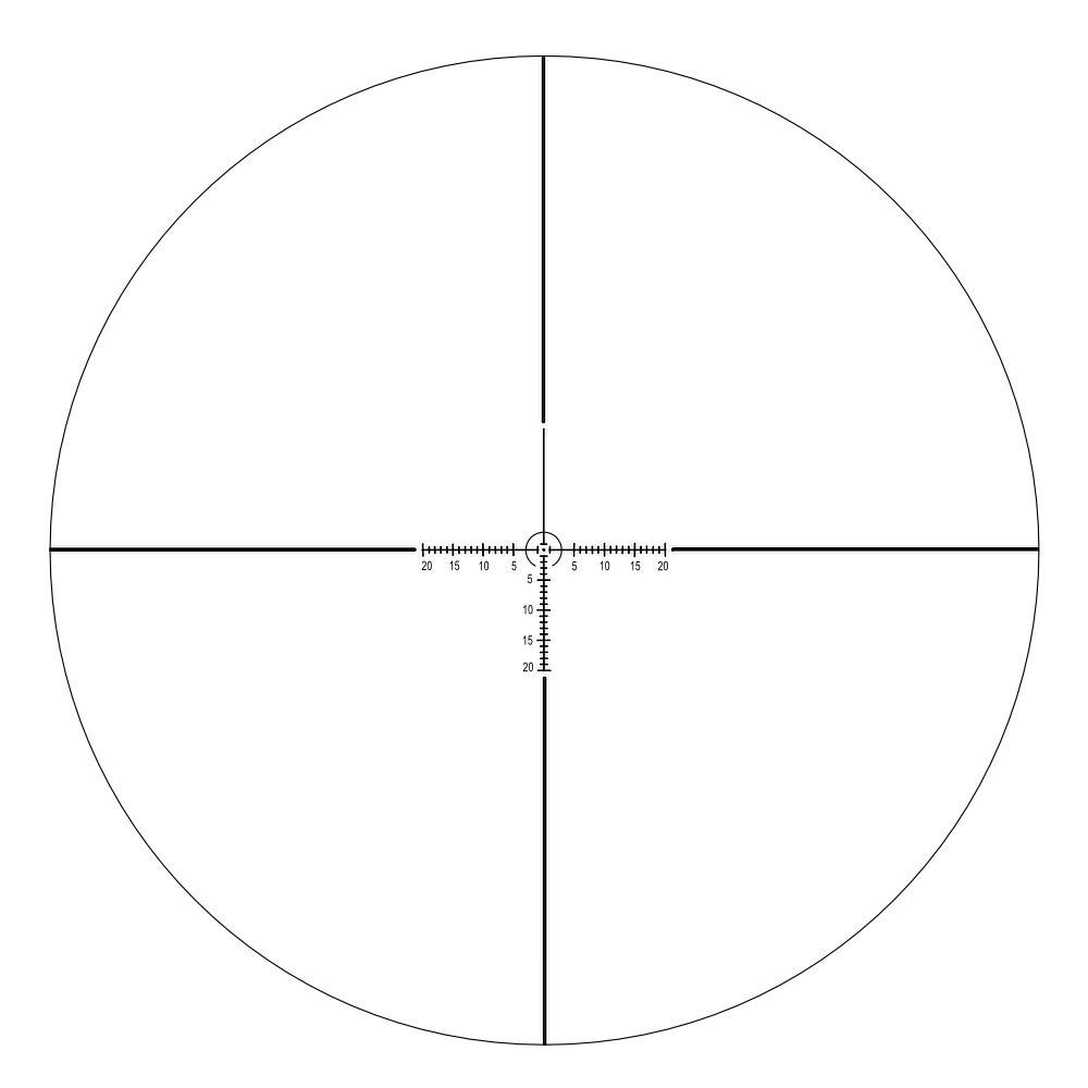 Прицел оптический Veber Black Russian 1-4х24 RG загонник