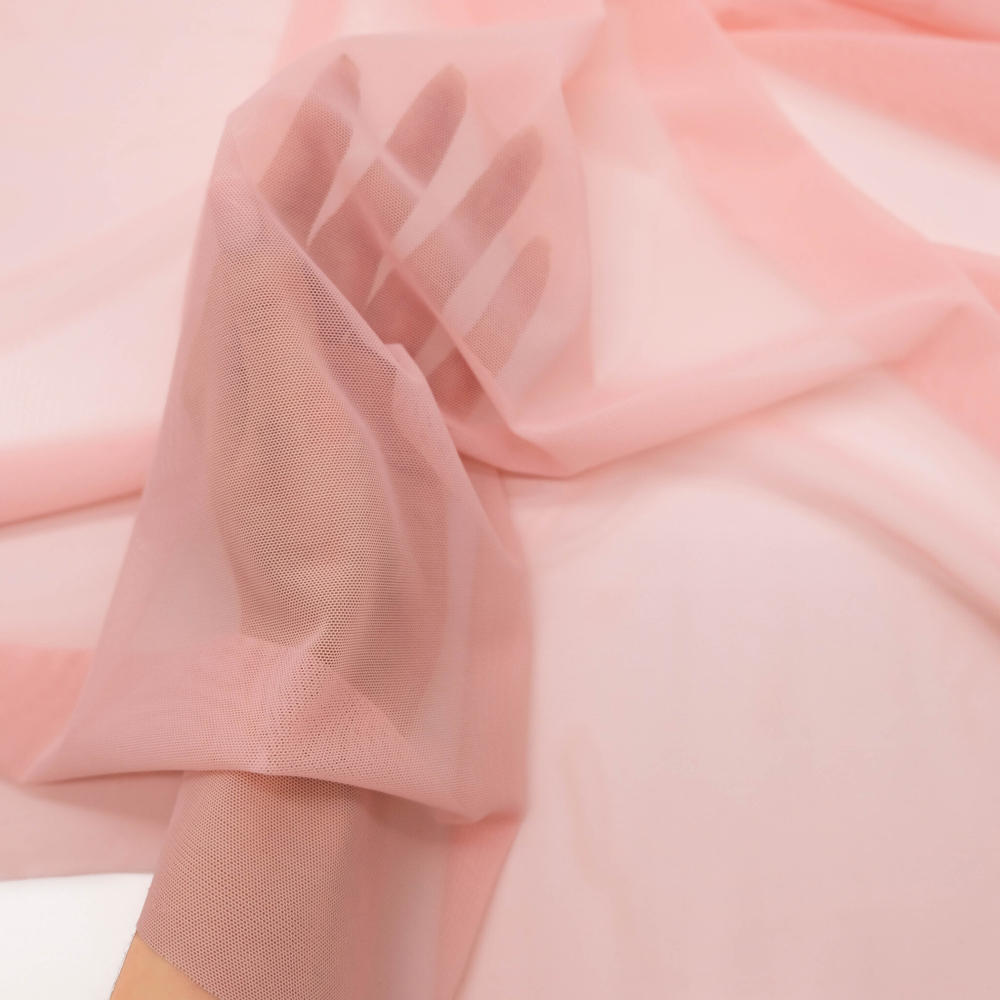 Сетка эластичная СВЕТЛО-РОЗОВЫЙ, Турция