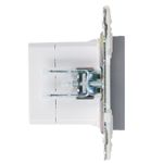SKANDY Розетка USB A+A 3,1А SK-R15Gr серый IEK