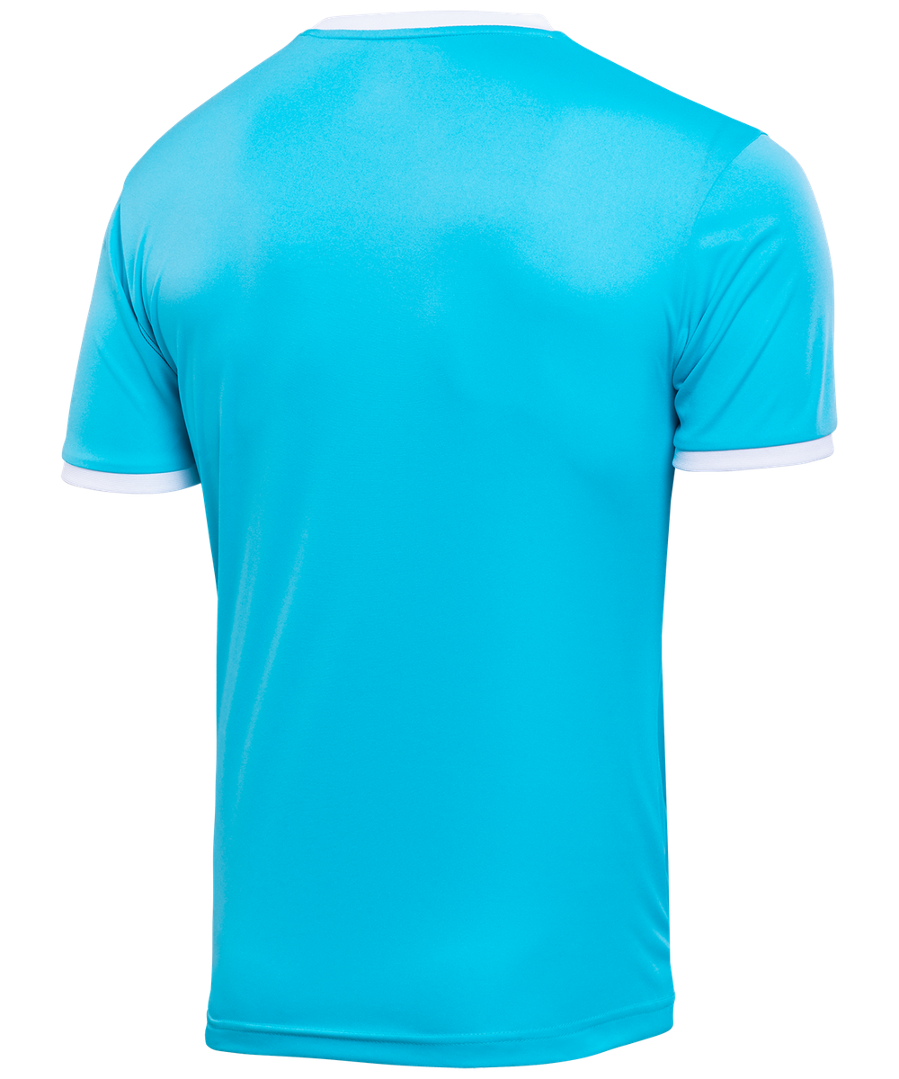 Футболка футбольная CAMP Origin, бирюзовый/белый, детский